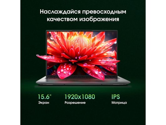 Ноутбук Digma Pro Fortis M 15/ DN15P7-ADXW04/Core i7-1255U/16Gb/512Gb/15.6 FHD IPS/Win11Pro серый